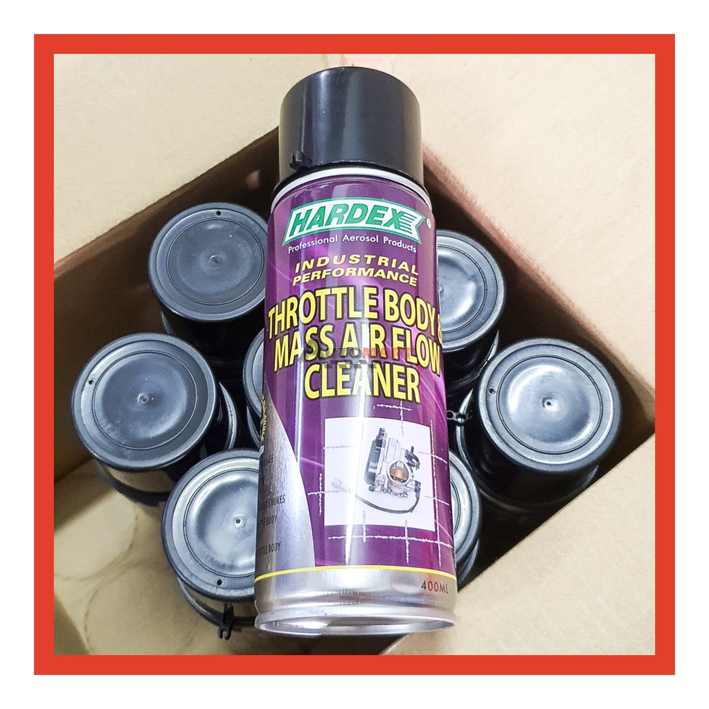 ORIGINAL HARDEX THROTTLE BODY & MASS AIR FLOW CLEANER (HD901) 400ML