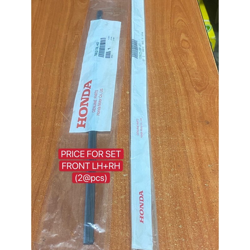 HONDA CIVIC FC TEA TBA (2016-2021) FRONT WIPER BLADE RUBBER SET (2 ...