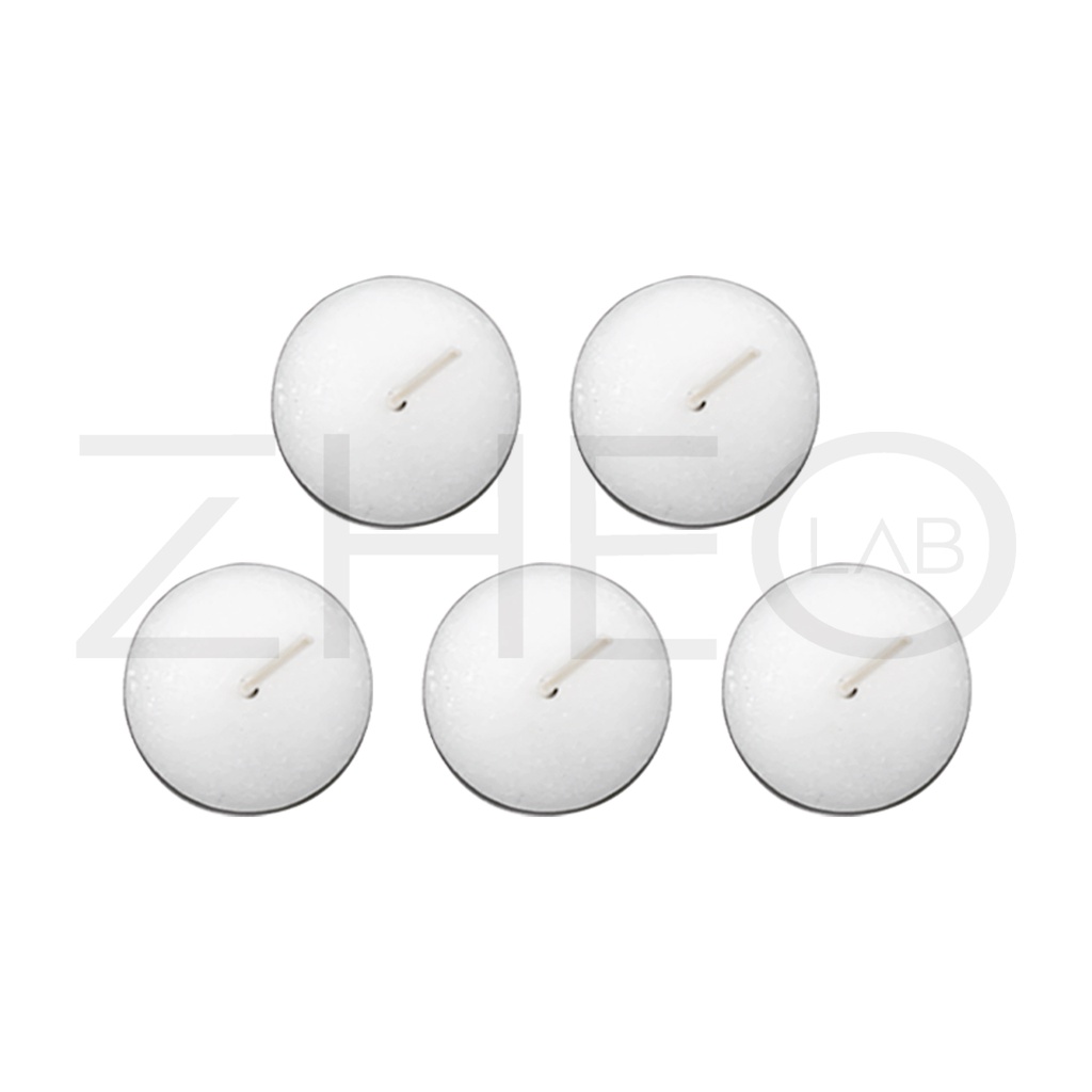 ZHEO LAB Tealight Candle White Non Scented 4 hrs Burning Tealight Paraffin Wax Candles READY