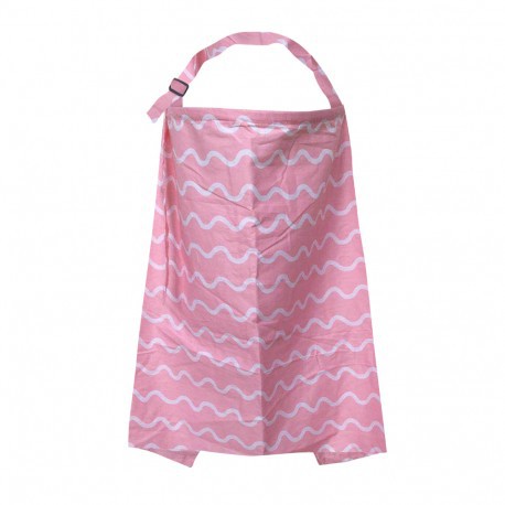 Nursing Cover (Pink Bumpy Line) | Shopee Malaysia