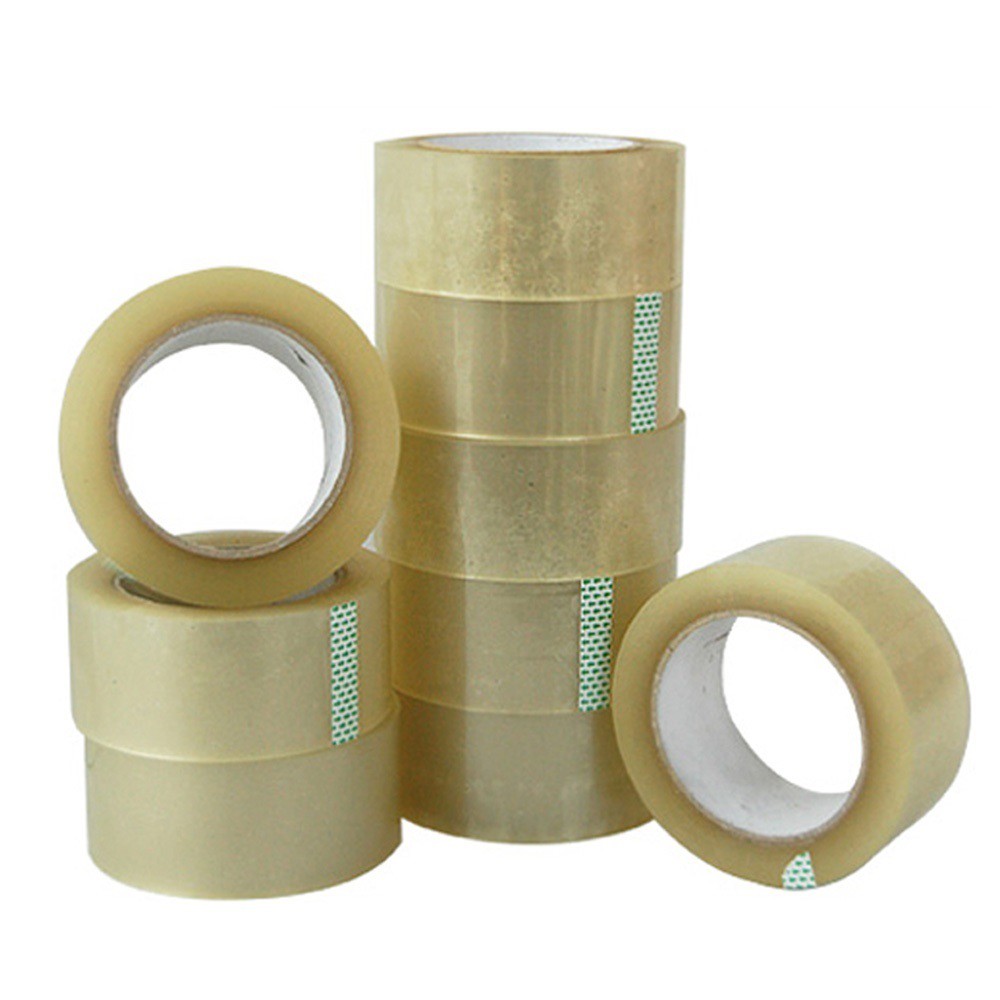  96 Rolls Clear Tape Bulk Strong Sticky Transparent