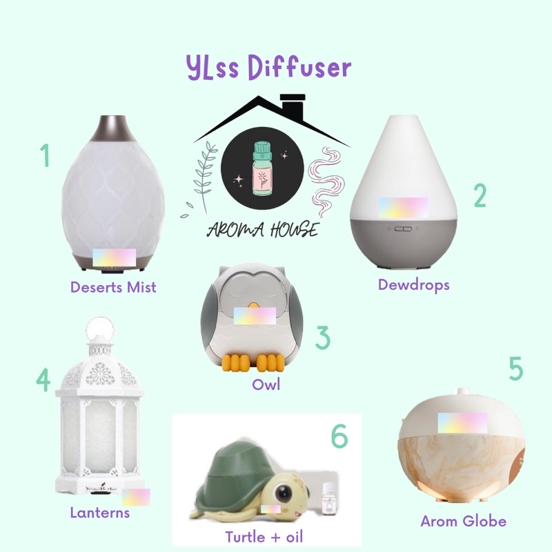 Stock Clearance ️Ready Stock ️New ️Young Livings Diffuser ️Turtle, Owl