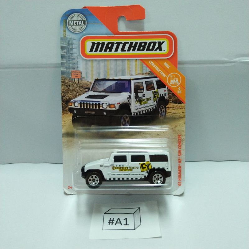 Matchbox 02 Hummer H2 Sub Concept MBX Construction 6/20 | Shopee Malaysia