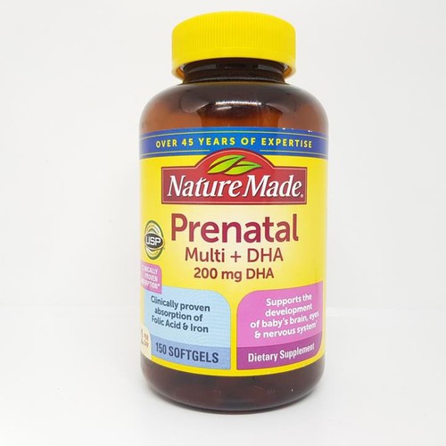 Nature Made Prenatal Multi DHA 150 Capsules - New Model | Shopee Malaysia