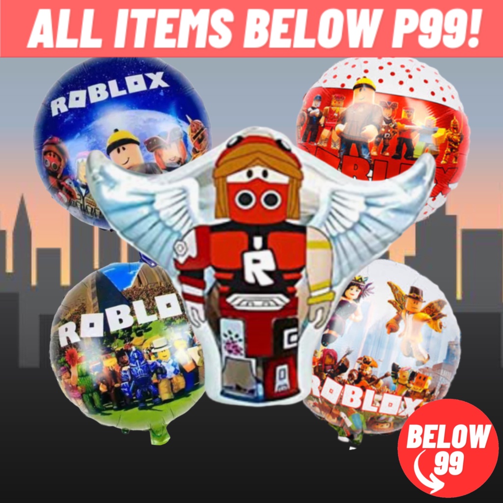 Roblox Balloon Set 5 in 1 Roblox Party Needs Roblox Theme Balloons ...