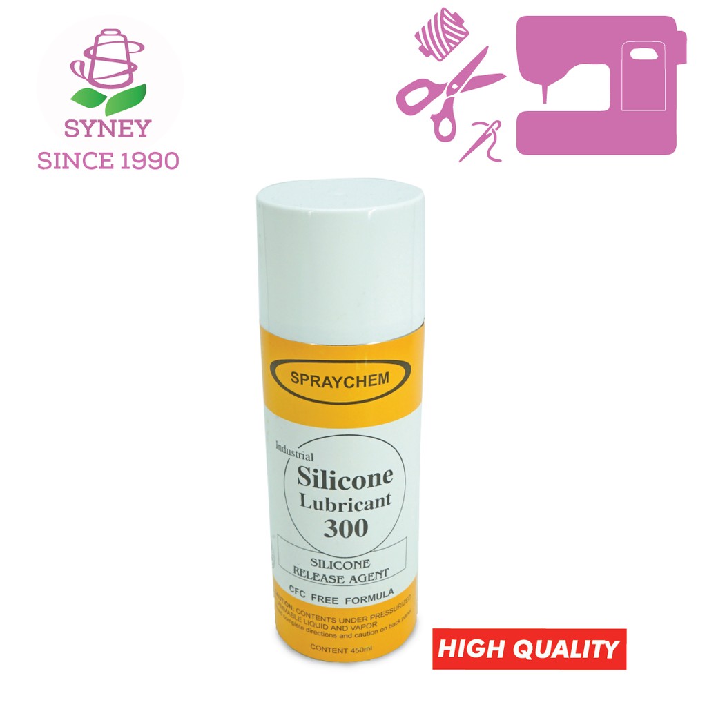 Industrial Silicone Lubricant (Spray), Minyak Benang Mesin Sulam