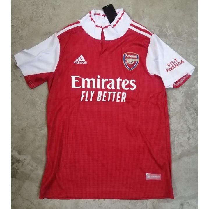ARSENAL HOME KIT GRADE AAA SEASON 2022/23 | Shopee Malaysia