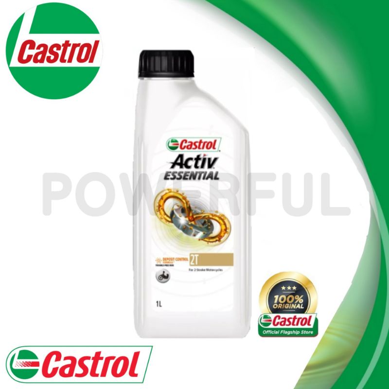 CASTROL MINYAK 2T ACTIV ESSRENTIAL 100% ORIGINAL CASTROL | Shopee Malaysia