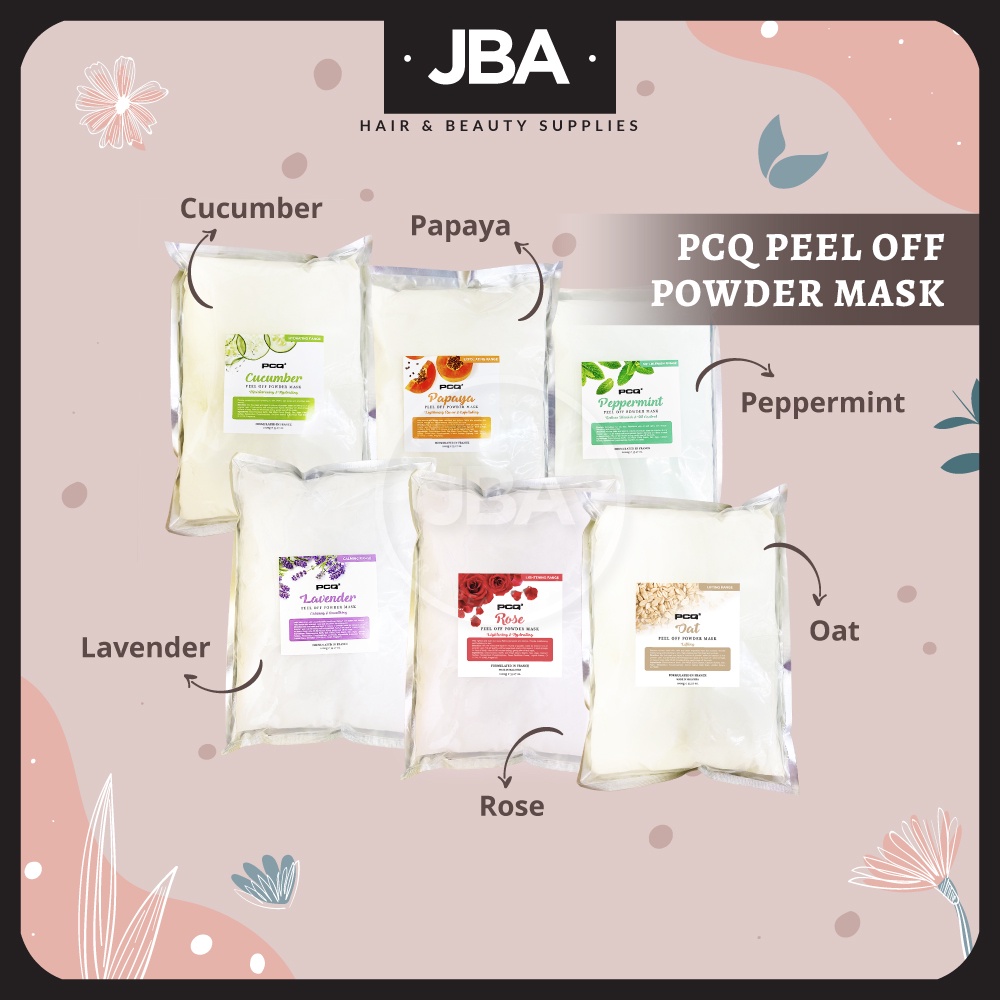 Peel Off Powder Rubber Soft Mask 1000g - Formulated in France | Shopee ...