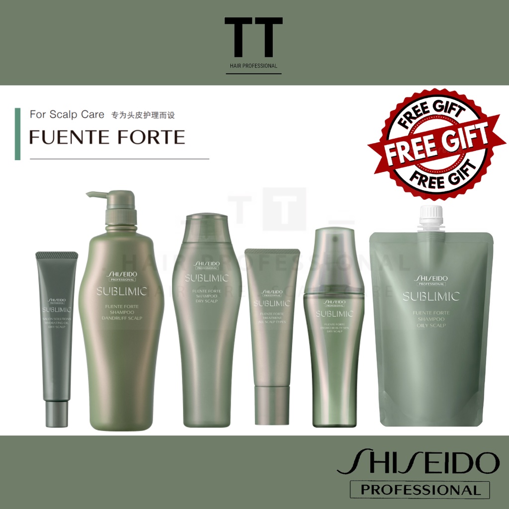 Shiseido Sublimic Fuente Force For Oily Dry Dandruff Scalp Care Shampoo