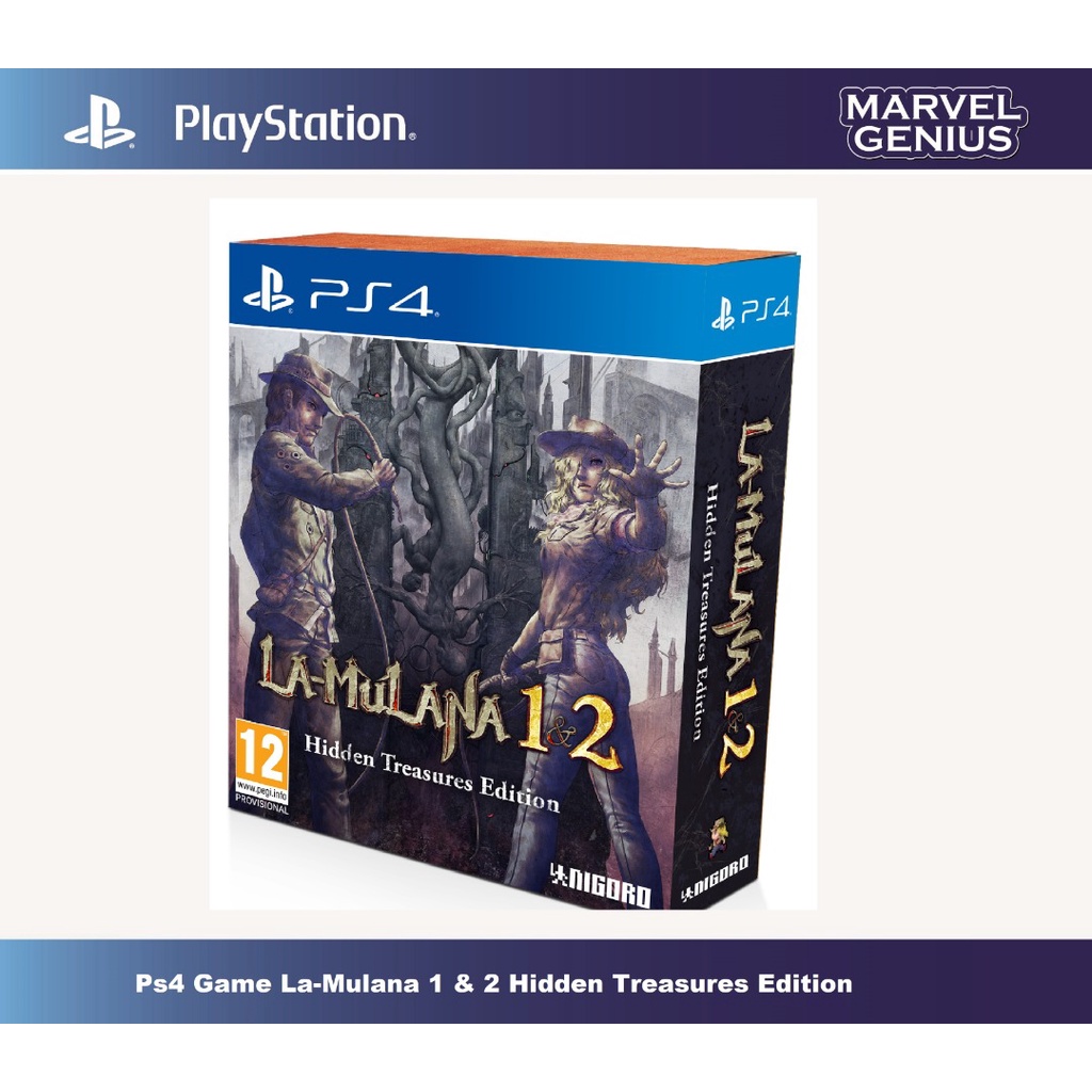 LA-MULANA 1 & 2: Hidden Treasures Edition - PlayStation 4