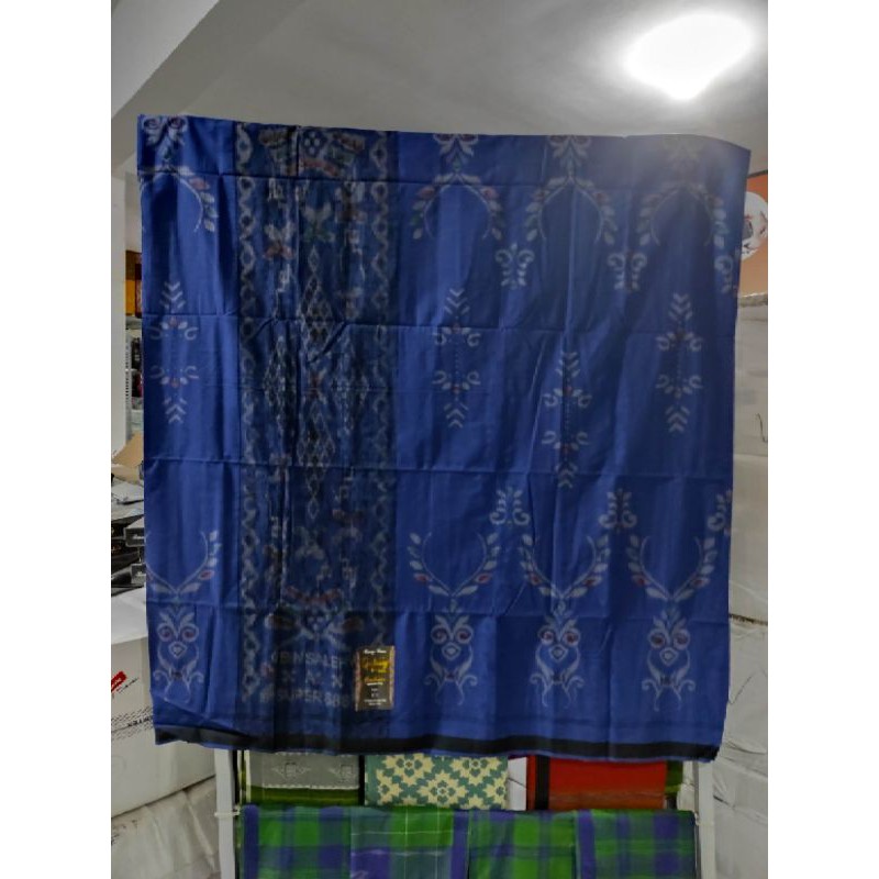 Bin Saleh Exclusive 3-Dimensional Sarong Color DONGKER BLUE | Shopee ...