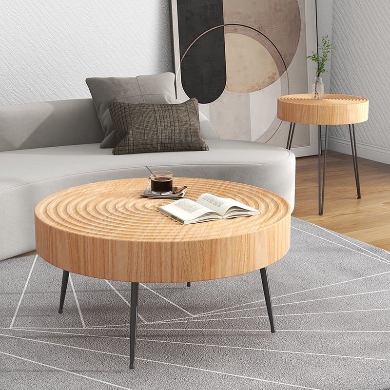 Solid wood coffee table simple modern Japanese coffee table living room ...