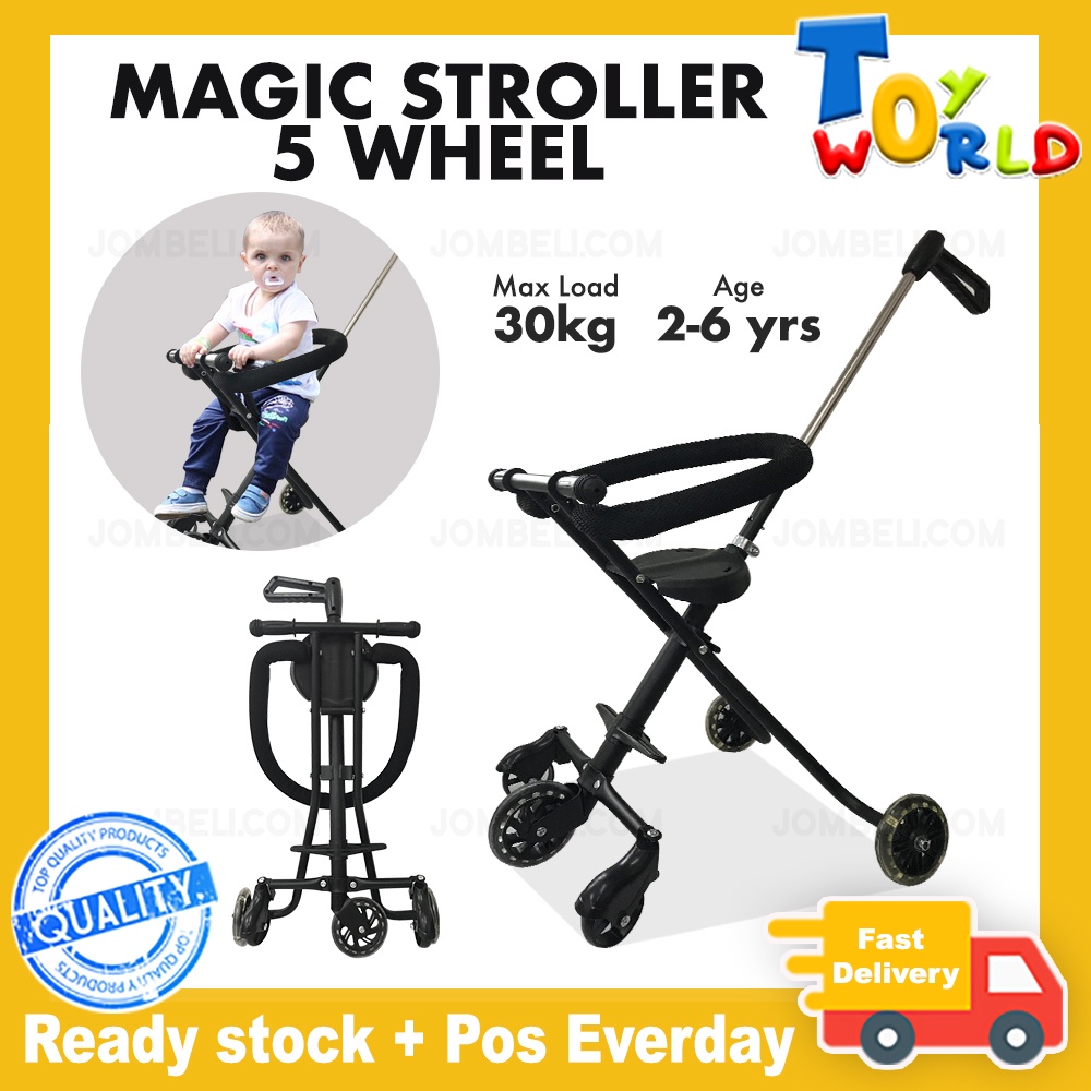 5 wheel magic stroller sale