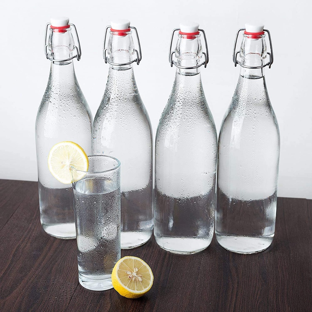 (READY STOCK)Water Honey Sauce Oil Glass Bottle Dispenser/Cafe Restoran ...