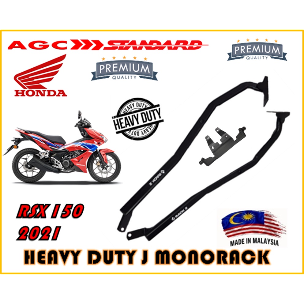HONDA RSX 150 2021 TOP BOX RACK MONORACK HEAVY DUTY | Shopee Malaysia