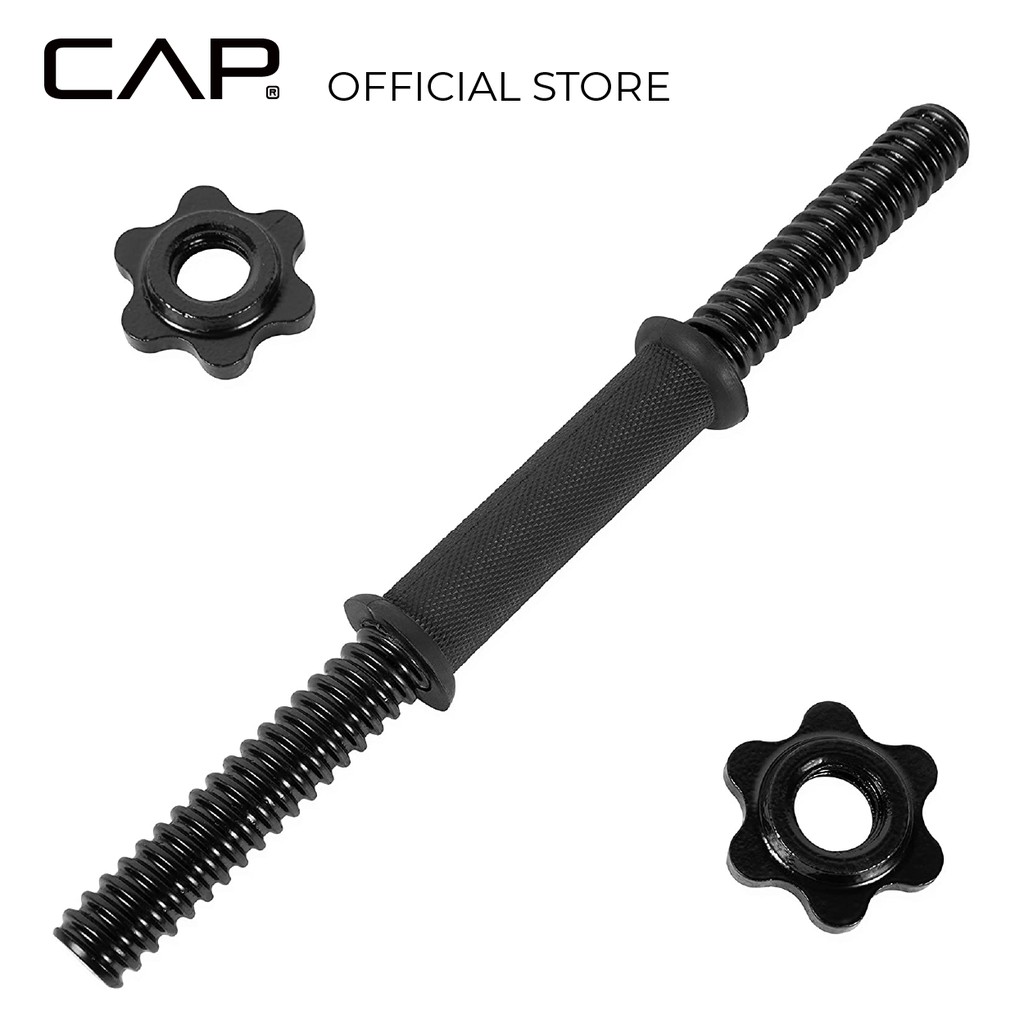 CAP Barbell 14 Dumbbell Handle with Spinlock Collars 1 PIECE Adjustable Dumbbell Handle Exercise Equipment Home Gym Shopee Malaysia