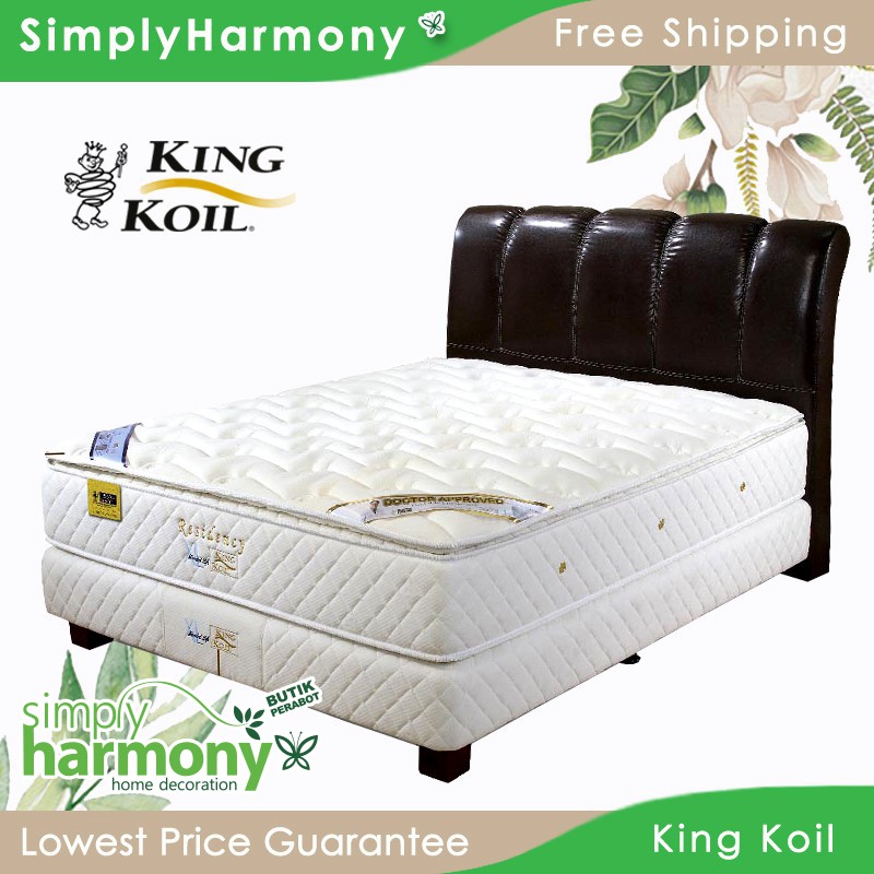 SHSB King Koil Residency XL / Tilam King Koil / King Koil Mattress