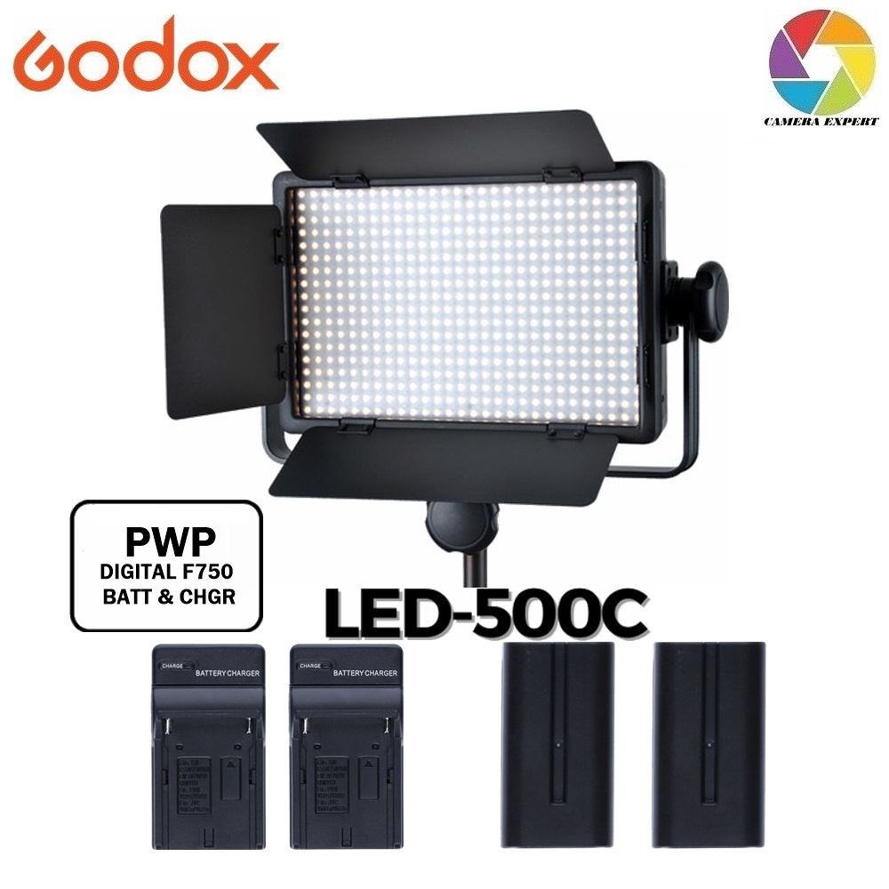 Godox LED500C / LED500C / LED 500C BiColor LED Video Light Shopee
