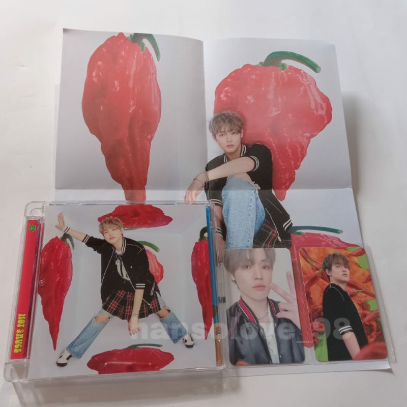 Ready Album Jewel Case Nct Dream Hot Sauce Chenle Set Fullset Unsealed Rolled Poster