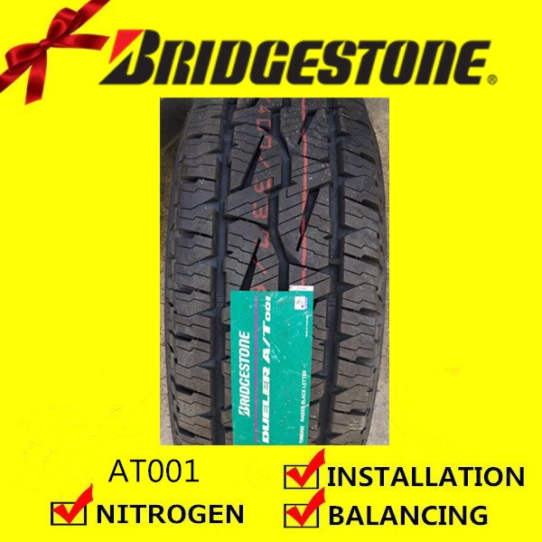 Bridgestone Dueler A/T AT001 tyre tayar tire (with installation) 255 ...