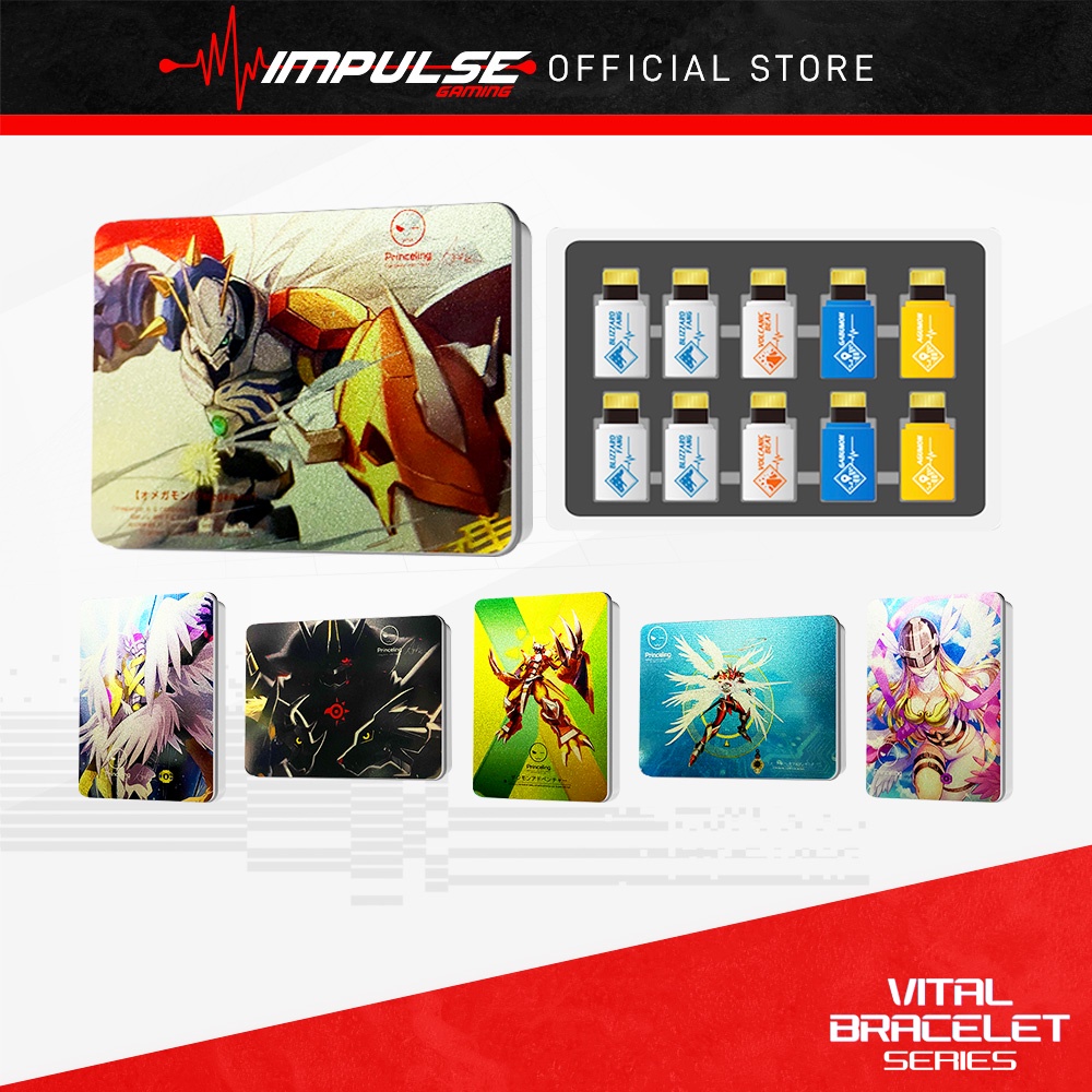 Digimon Digivice Digital Monster Vital Bracelet Dim Card Holder Box  (Storage up to 10 Card) | Shopee Malaysia