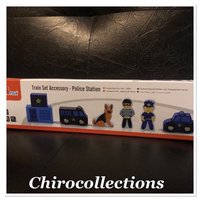 Vuga Train Set Accessory Police Station | Shopee Malaysia