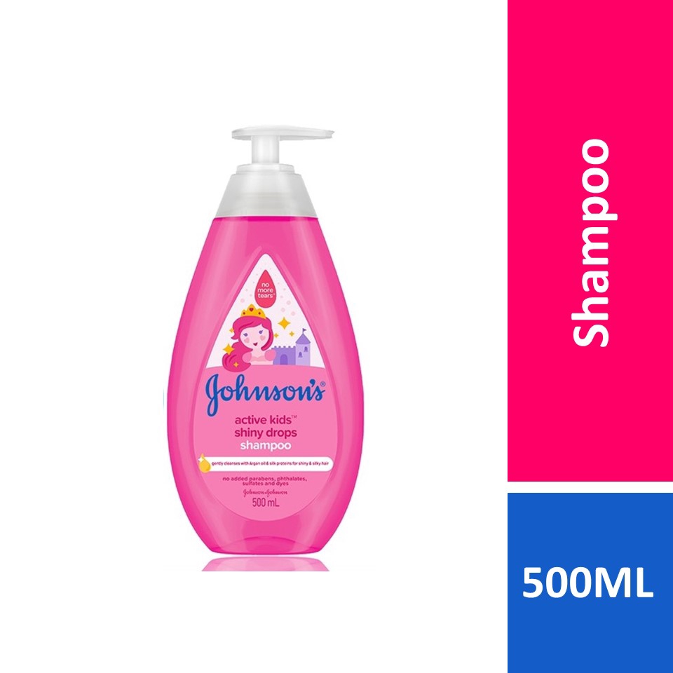 Johnson's baby best sale shampoo shiny drops