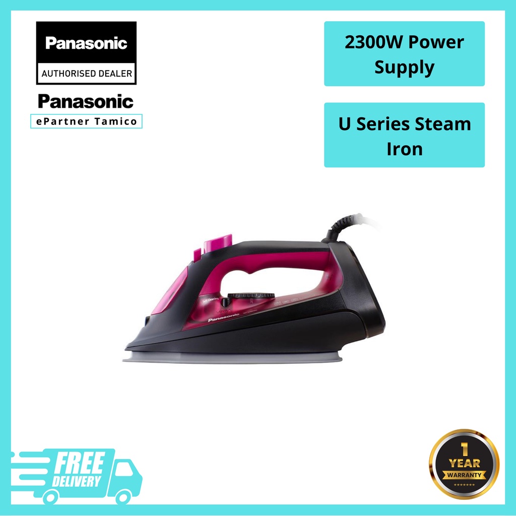 PANASONIC NIU400 STEAM IRON (2300W, 120G) NIU400CPSK Shopee Malaysia