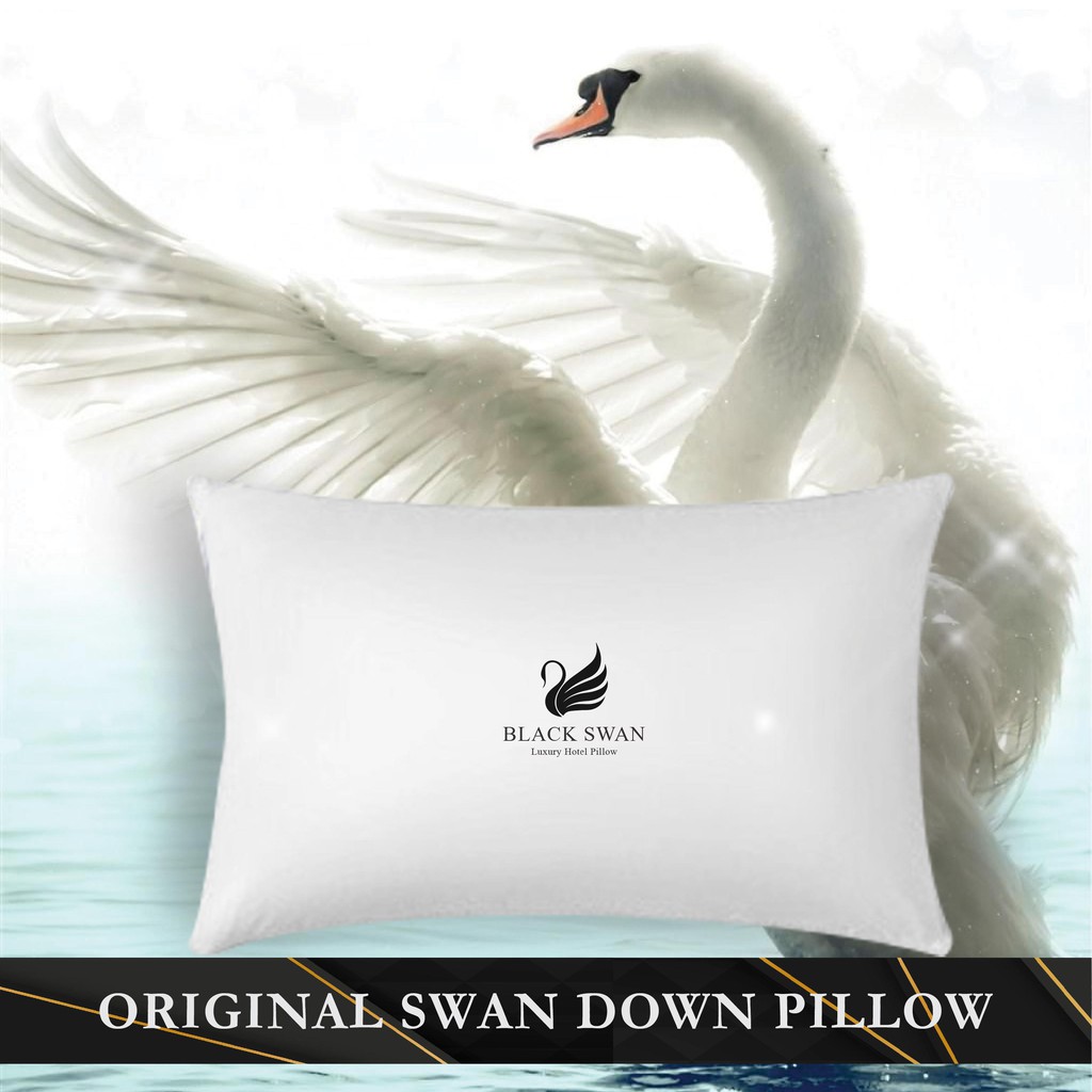 Black Swan Authenticate Luxury Hotel Pillow Shangri La Original