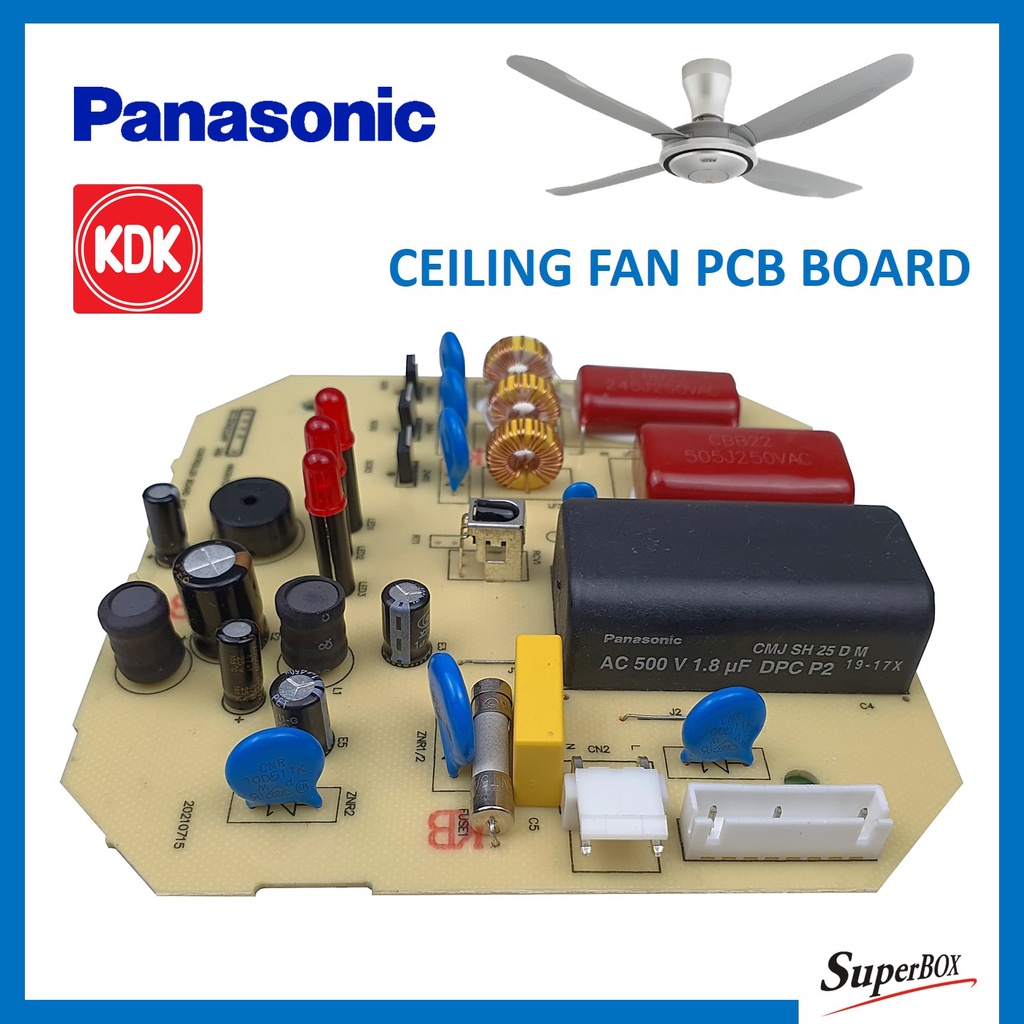 Panasonic KDK Ceiling Fan Pcb Board HN09V10 Shopee Malaysia