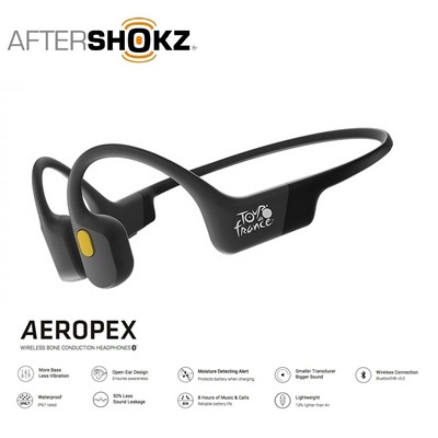 Aftershokz Aeropex AS800 Open-Ear Wireless Bone Conduction Headphones |  Shopee Malaysia