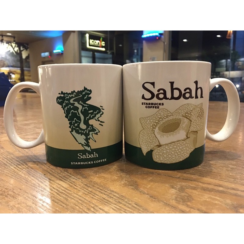 Outlets Rare Starbucks Sabah Malaysia 20oz Mugs