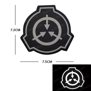 IR Reflective SCP Foundation Logo Hat Badge SCP Tactical Vest Patch Nature  Love Armband Clothing Jacket Patch - AliExpress