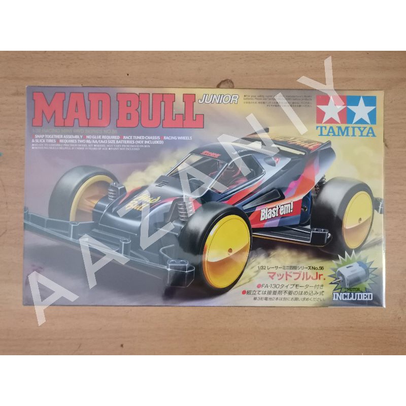 Tamiya 18056 Mini 4WD MAD BULL Jr. 1/32
