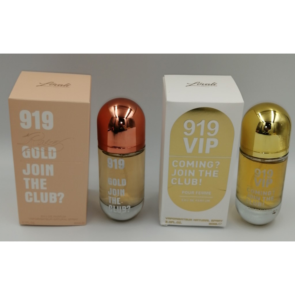 919 Rose gold-919 VIP EDP 80-90mlper perfume for women | Shopee