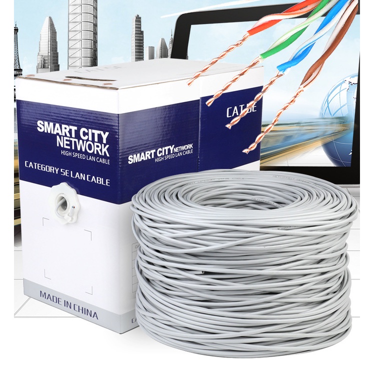 CAT5E UTP /CAT 6 UTP Network Cable High Speed 305M 1BOX Shopee Malaysia