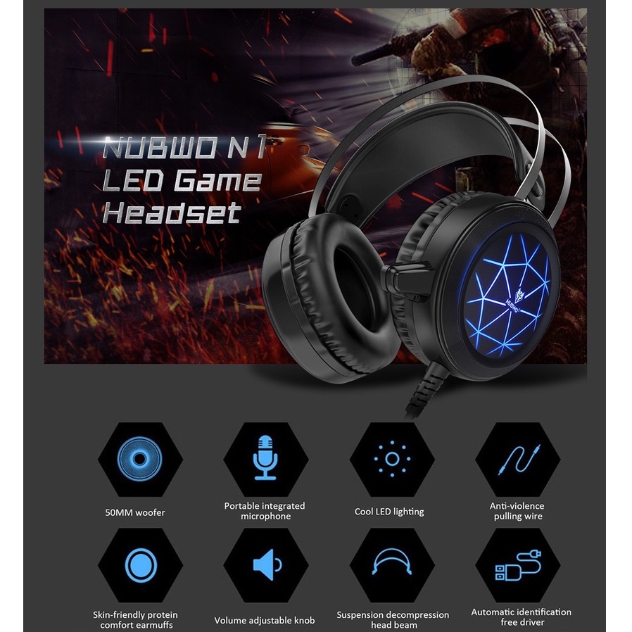 Nuoxi n1 best sale gaming headset