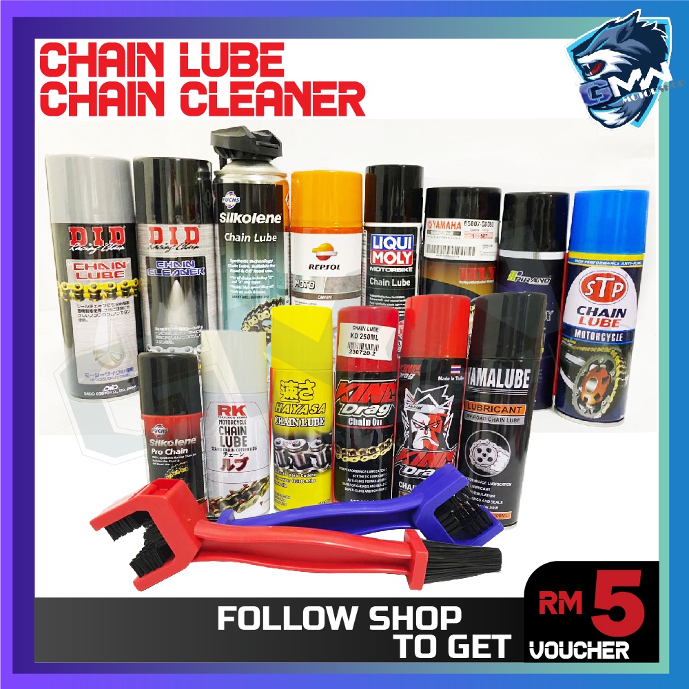 CHAIN LUBE CHAINLUBE CLENAER STP/ LIQUI MOLY/THREEBOND REPSOL/ KING