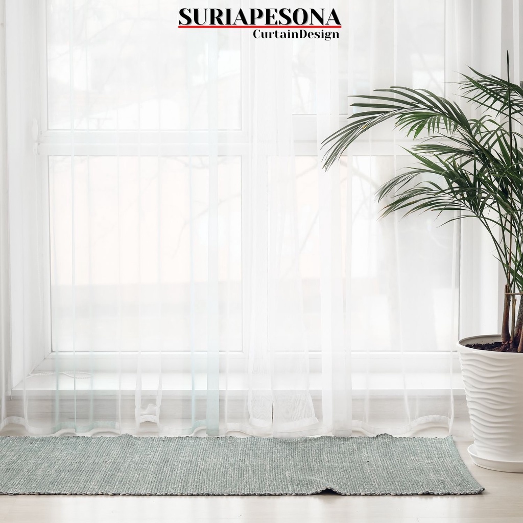 Sheer Rod Pocket/HOOK/RING Ready Stock!!! Siap Jahit!!Langsir lining