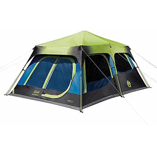 Coleman 10-Person Dark Room Fast Pitch Cabin Tent Khemah Camping 100% ...