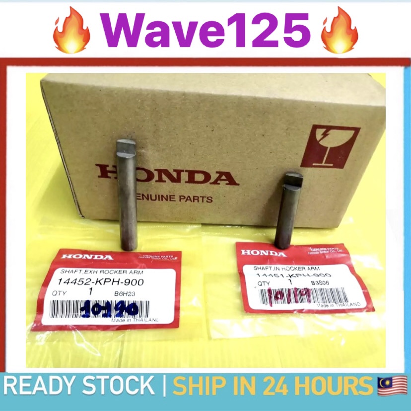 WAVE125 WAVE 125 Rocker arm shaft pin VALVE ROKER ARM SET 100% Original ...