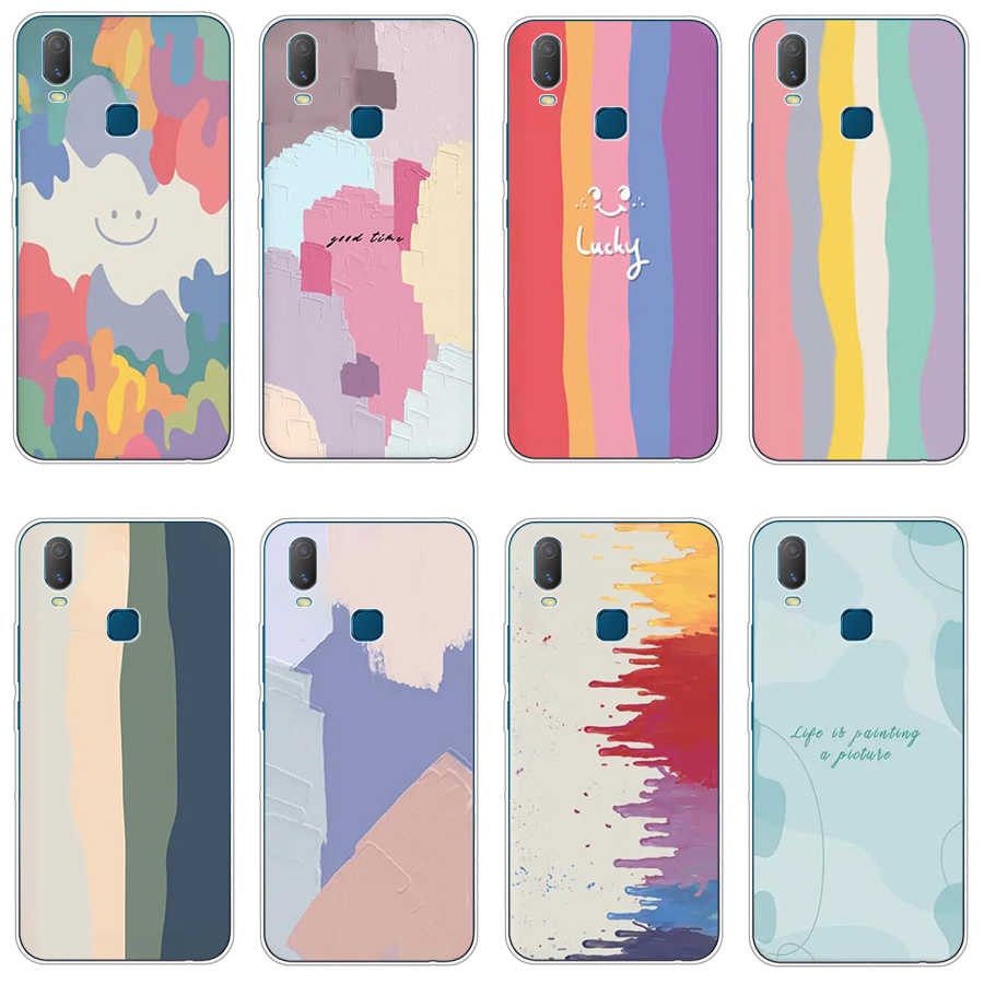 Manyip Custodia e Cover per Vivo Y19,Custodia a Portafoglio in Pelle con Supporto per Vivo Y19,Custodia Magnetica retrò per Telefono, Custodia con Slot per schede