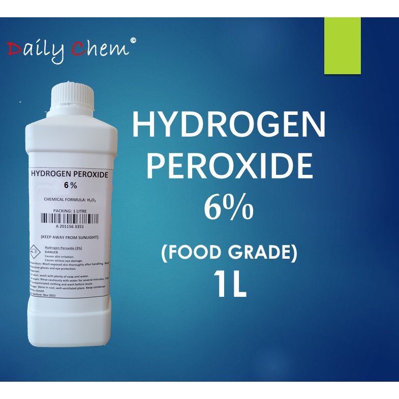 Hydrogen Peroxide 3% / 6%/ 50% 1L | Shopee Malaysia