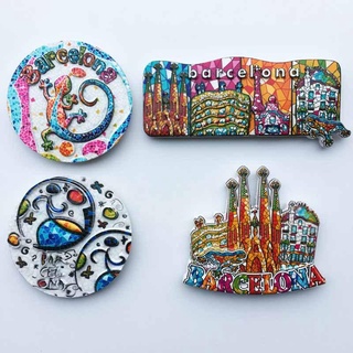 Fridge Magnet Spain, Barcelona, Sevilla Landmark Icon 3D Model for Travel  Souvenir Gift, Kitchen Home Decoration, Collections 