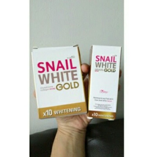 🔥SNAIL WHITE GOLD WHITENING ANTI-ACNE SERUM 40ML 100% ORIGINAL FROM ...
