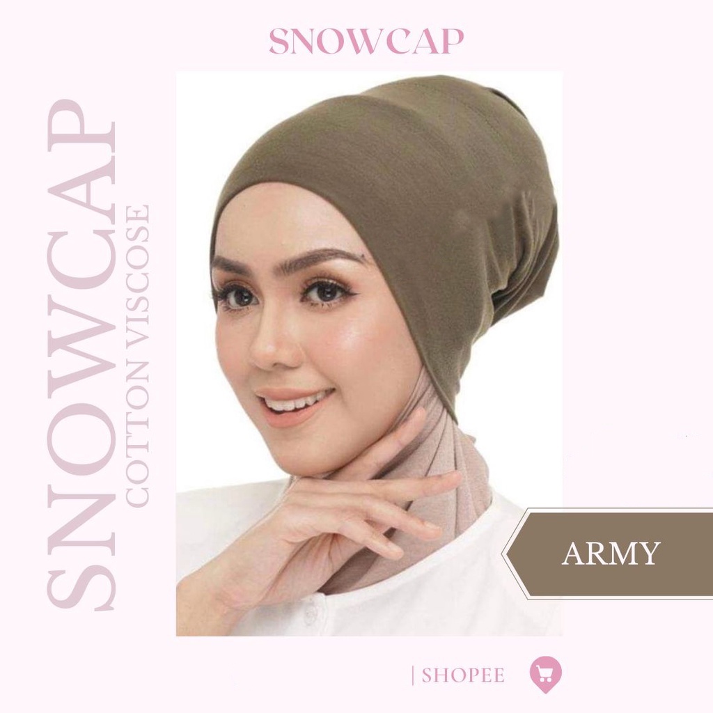 Inner Snowcap Inner ala2 Snowcap Warda Snowcap Berhantu | Shopee Malaysia