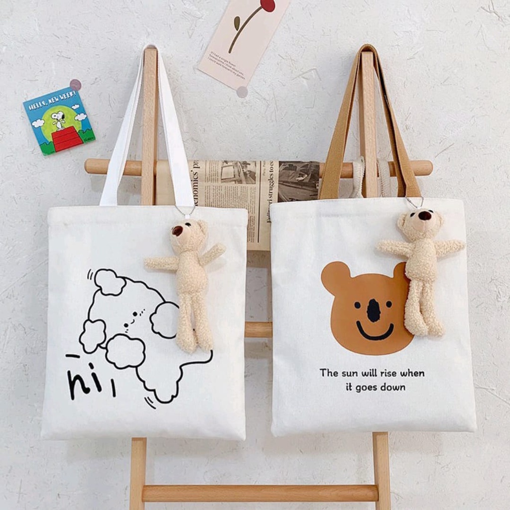Korean tote bag shopee sale