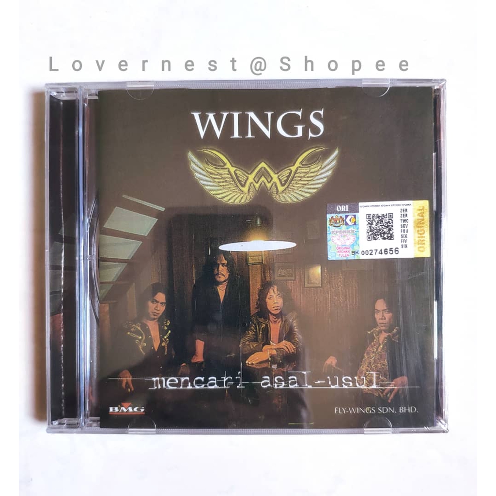 Wings Mencari Asal Usul CD Album Shopee Malaysia