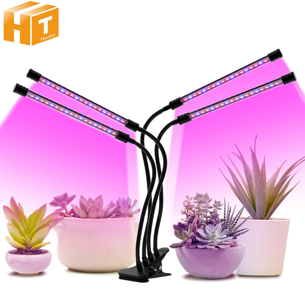Full Spectrum Phytolamps DC5V USB LED Grow Light with Timer 15W 30W 45W ...